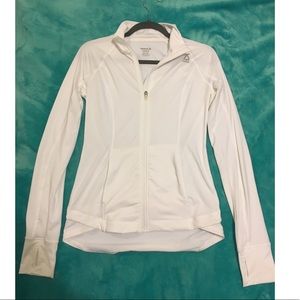 White Reebok jacket